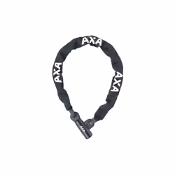 AXA 5011632, Antivol à chaîne, Noir, Blanc, Acier, Clé, 34 mm, Carte