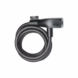 AXA 5011676, Antivol, Noir, Acier, Clé, 1500 mm, 8 mm