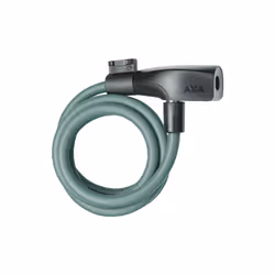 AXA 5011678, Antivol, Noir, Vert, Acier, Clé, 1200 mm, 8 mm
