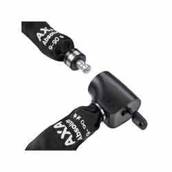 AXA 5011683 Antivol pour bicyclettes Noir 470 mm Antivol à chaîne