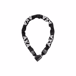 AXA 5011686, Antivol à chaîne, Noir, Blanc, Clé, 470 mm, 9 mm, Chine