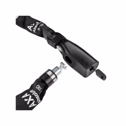 AXA 5011684 Antivol pour bicyclettes Noir 600 mm Antivol à chaîne