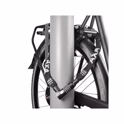 AXA 5011671 Antivol pour bicyclettes Noir, Blanc 900 mm Antivol à chaîne