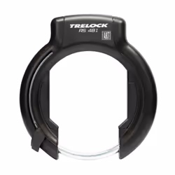 Antivol cadre vélo fer à cheval avec fixation sur cadre largeur de 106 mm à 112 mm (ecart pour pneu 92 mm) Trelock RS481