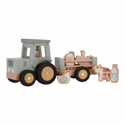 Little Dutch Little Farm, Tracteur, Little Farm, 1,5 an(s), Bois, Multicolore