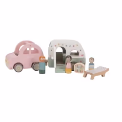 Little Dutch LD8022, Toy Car with Caravan, 1,5 an(s)