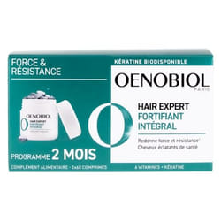Oenobiol Hair Expert Fortifiant Intégral Lot de 2 x 60 Comprimés