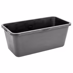 Toolland HED100060N, Auge de maçon, Rectangulaire, Noir, 65 L, 725 mm, 385 mm