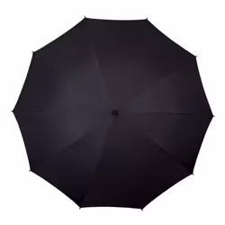 IMPLIVA GP-52 Falcone Noir Fibre de verre Polyester Complet Parapluie