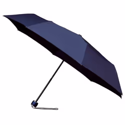 IMPLIVA LGF-202 Bleu Fibre de verre Polyester Compact Parapluie