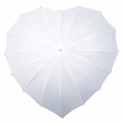 IMPLIVA LR-8-8111, Parapluie, Autres, Blanc, Fibre de verre, Polyester, ABS
