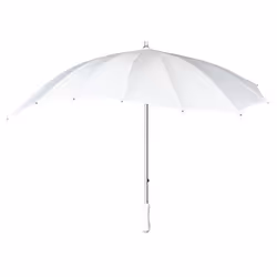 IMPLIVA LR-8-8111 parapluie Blanc Fibre de verre Polyester