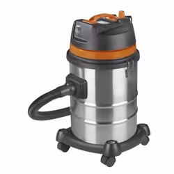 Euromac Force 1240, 1200 W, Sec&amp;humide, 73 dB, Noir, Orange, Acier inoxydable