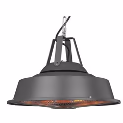 Eurom 33.600.9, Fibre de carbone, IP24, Extérieure, Noir, Métal, 1500 W