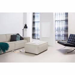 Eurom Mon Soleil 720 Wifi, Chauffage électrique à infrarouge, Fibre de carbone, IP24, Intérieure, Mur, Blanc