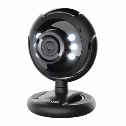 Trust SpotLight Pro, 1,3 MP, 640 x 480 pixels, VGA, 30 ips, USB 2.0, Noir