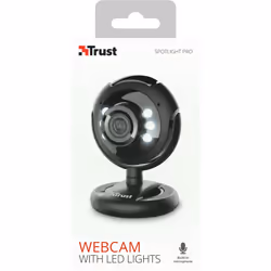 Trust SpotLight Pro webcam 1,3 MP 640 x 480 pixels USB 2.0 Noir - Vue supplémentaire 7