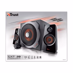 Trust GXT 38 set d'enceintes 60 W PC Noir 2.1 canaux