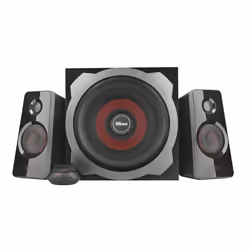 Trust GXT 38 2.1 haut-parleur Noir Avec fil 60 W
