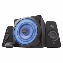 Trust GXT 628 set d'enceintes 120 W Universel Noir, Bleu 2.1 canaux - Vue supplémentaire 2