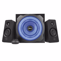 Trust GXT 628 set d'enceintes 120 W Universel Noir, Bleu 2.1 canaux - Vue supplémentaire 3