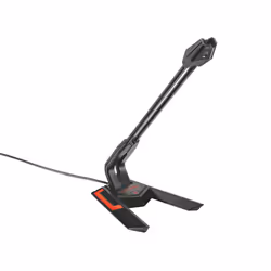 Trust GXT 210, Microphone de PC, Avec fil, USB, Noir, Rouge, 1,5 m, Chine