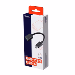 Trust 20967 câble USB 0,09 m USB C USB A Noir