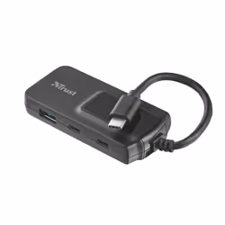 Trust Oila, USB 3.2 Gen 1 (3.1 Gen 1) Type-C, USB 3.2 Gen 1 (3.1 Gen 1) Type-A, 5000 Mbit/s, Noir, USB, Noir