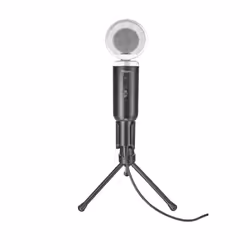 Trust 21672 microphone Noir Microphone de PC