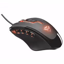Trust Sikanda GXT 164 MMO, Droitier, Optique, USB Type-A, 5000 DPI, Noir