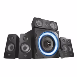 Trust GXT 658 Tytan 5.1 set d'enceintes 90 W Universel Noir 5.1 canaux