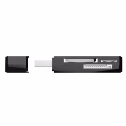 Trust NANGA lecteur de carte mémoire USB Noir - Vue supplémentaire 6
