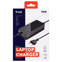 Trust Primo adaptateur de puissance & onduleur Intérieure 70 W Noir - Vue supplémentaire 4