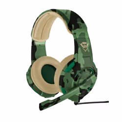 Trust GXT 310C Radius, Avec fil, Jouer, 20 - 20000 Hz, 313 g, Casque, Camouflage