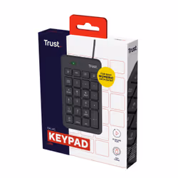 Trust 22221 clavier numérique PC portable/de bureau USB Noir