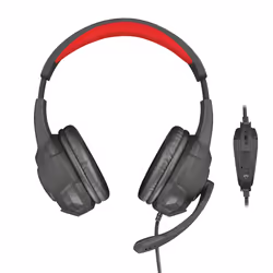 Trust GXT 307 RAVU Noir, Rouge