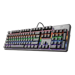 Trust GXT 865 Asta clavier USB QWERTY Noir