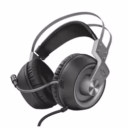 Trust GXT 430 Ironn, Avec fil, Jouer, 20 - 20000 Hz, 375 g, Casque, Noir
