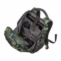 Trust GXT 1255 Outlaw sac à dos Noir/Vert Polyester
