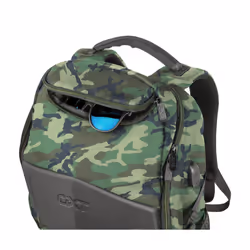 Trust GXT 1255 Outlaw sac à dos Noir/Vert Polyester