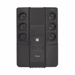 Trust Maxxon alimentation d'énergie non interruptible 0,8 kVA 6 sortie(s) CA