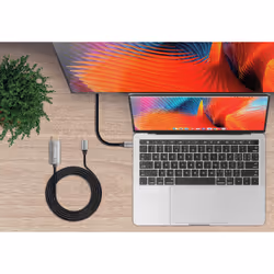 Trust Calyx adaptateur graphique USB Noir, Métallique - Vue supplémentaire 4