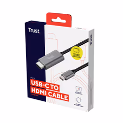 Trust Calyx adaptateur graphique USB Noir, Métallique - Vue supplémentaire 5
