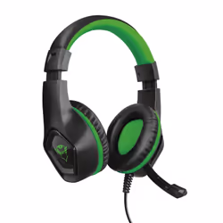 Trust GXT 404G, Avec fil, Jouer, 20 - 20000 Hz, 225 g, Casque, Noir, Vert