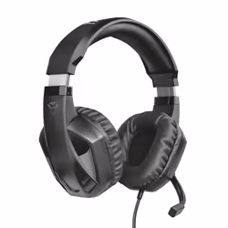 Trust GXT 412 Celaz, Avec fil, Jouer, 20 - 20000 Hz, 296 g, Casque, Noir