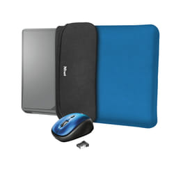 Trust 23452 15.6" Housse Noir, Bleu