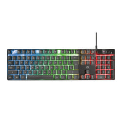 Trust GXT 838 clavier Souris incluse USB QWERTY Italien Noir