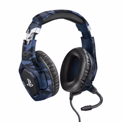 Trust GXT 488 Forze PS4, Avec fil, Jouer, 20 - 20000 Hz, 376 g, Casque, Noir, Bleu