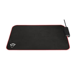 Trust GXT 765 Glide-Flex RGB Tapis de souris de jeu Noir, Rouge