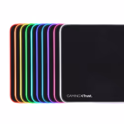Trust GXT 765 Glide-Flex RGB Tapis de souris de jeu Noir, Rouge - Vue supplémentaire 10